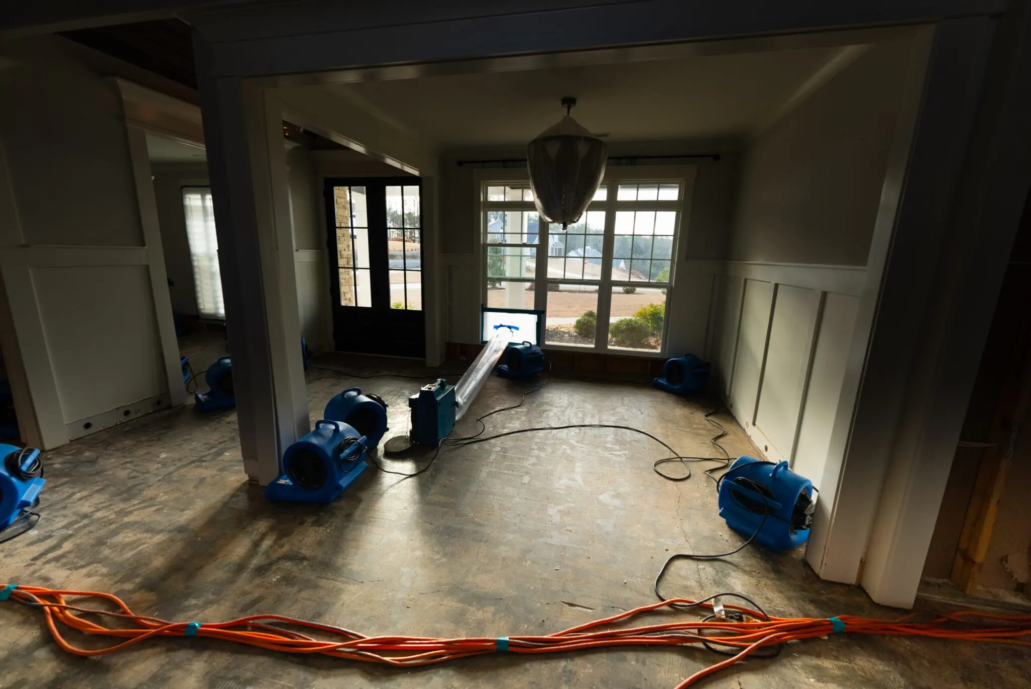 Water damage restoration in Weehawken Township