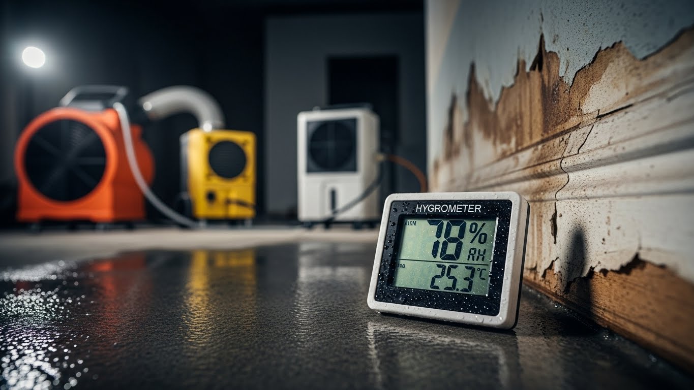 Psychrometrics in Water Damage Drying NJ