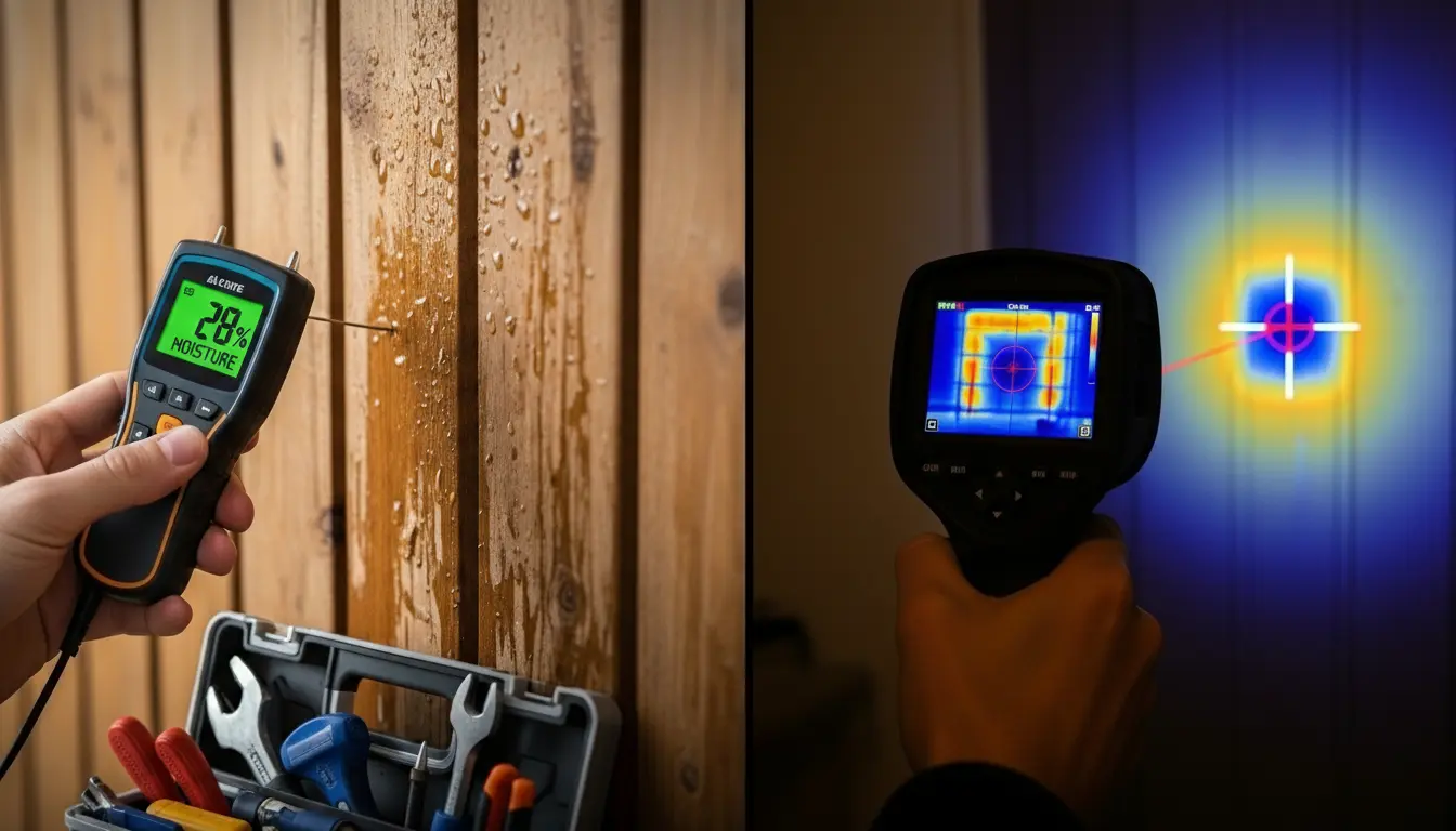 Moisture Meters vs Thermal Imaging